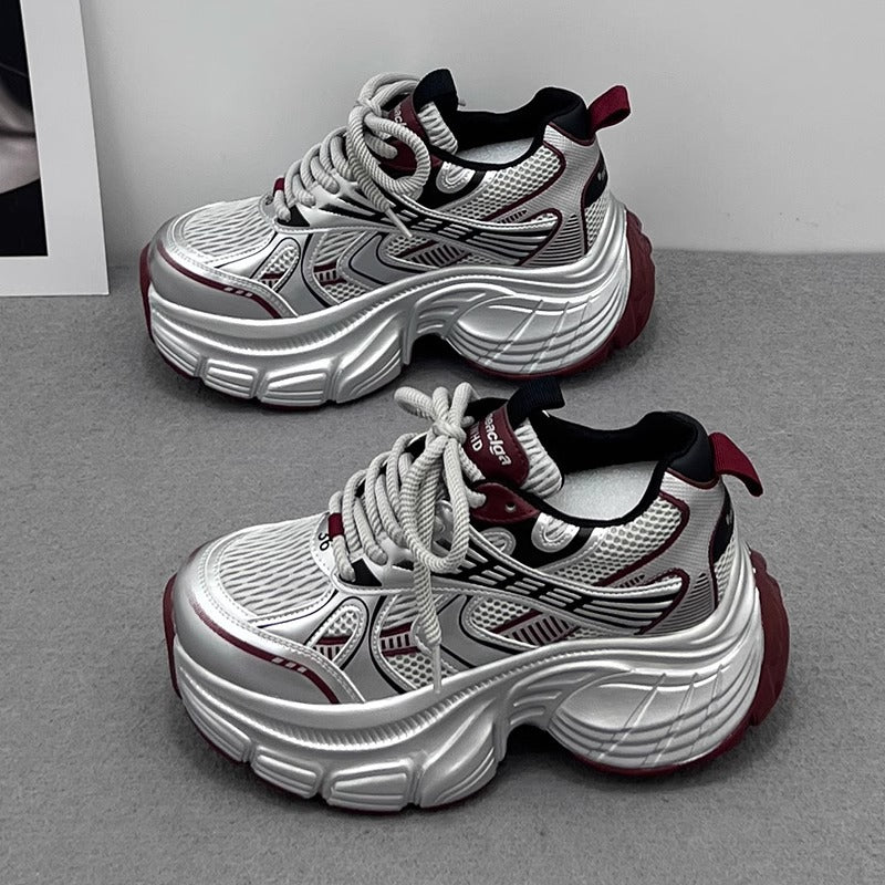 Damen Modische Chunky Sneakers mit innovativer Dämpfungstechnologie R&B