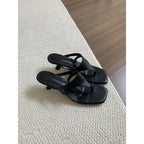 Damen Elegante Slingback-Sandaletten mit komfortablem Blockabsatz