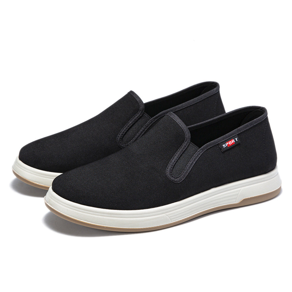 Damen modische Slip-On Sneakers mit rutschfester Sohle und atmungsaktivem Obermaterial R&B