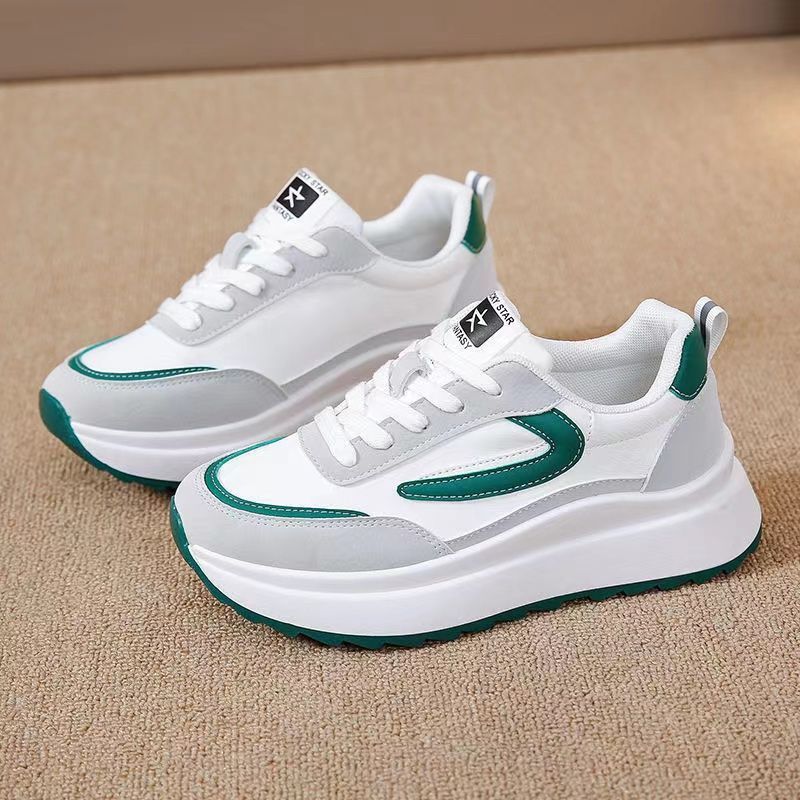 Damen Sportliche Sneakers mit modischer Profilsohle und atmungsaktivem Obermaterial R&B