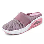 Damen Bequeme Clogs mit atmungsaktiver Mesh-Oberfläche