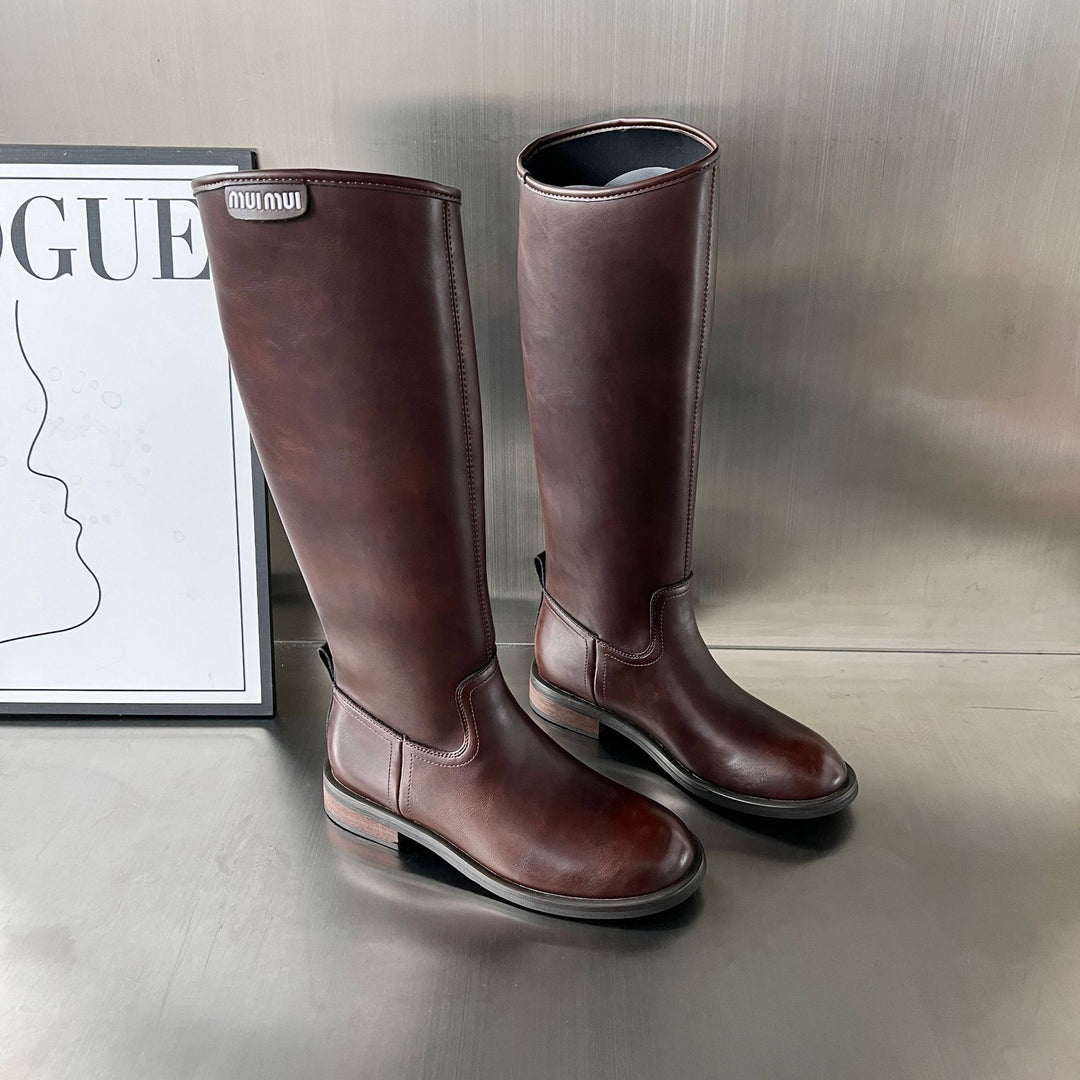 Damen Hochwertige Wasserfeste Stiefel mit Elegantem Design R&B