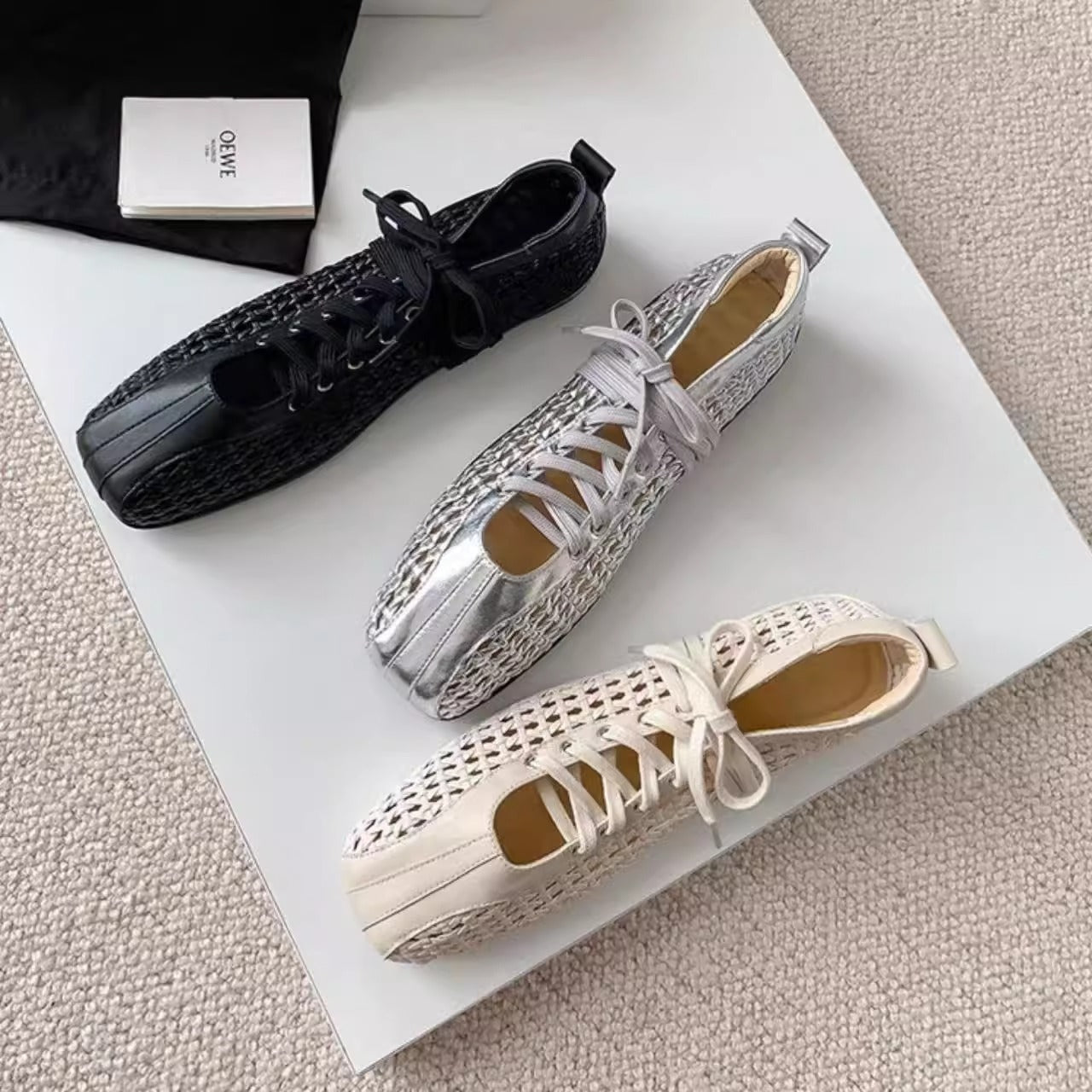 Damen Atmungsaktive Sneakers mit luftiger Netzstruktur und flexibler Sohle R&B