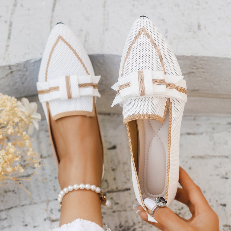 Damen Atmungsaktive und modische Slip-On Ballerinas R&B