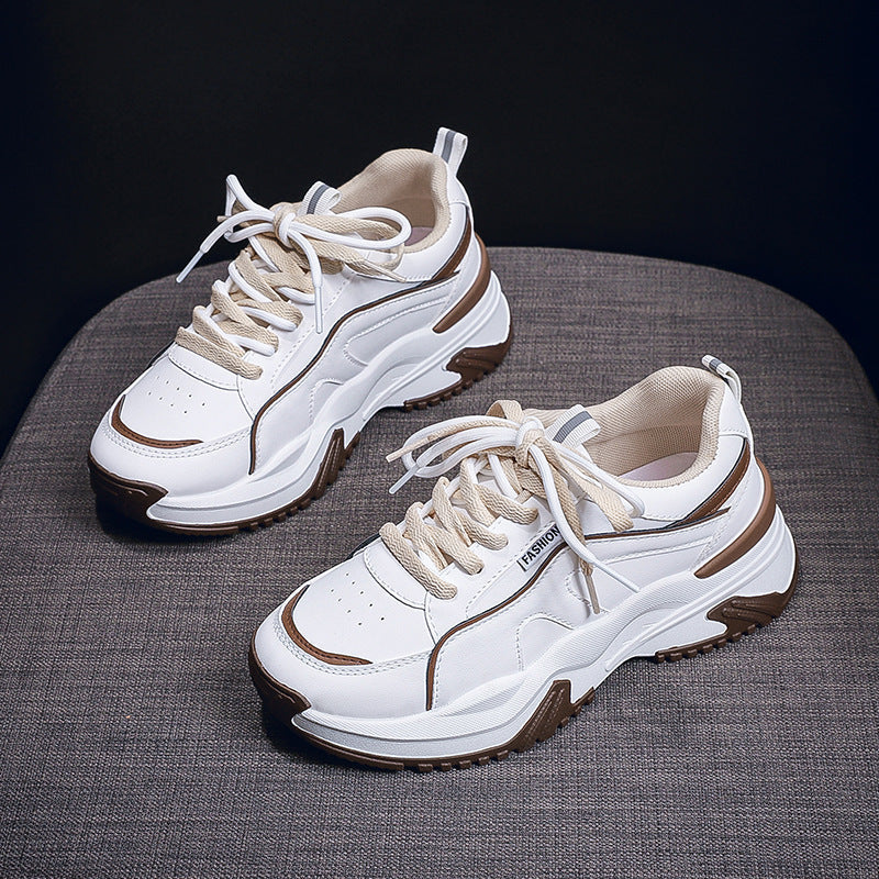 Damen Sportliche Chunky Sneakers mit hochwertiger Verarbeitung und rutschfester Sohle R&B