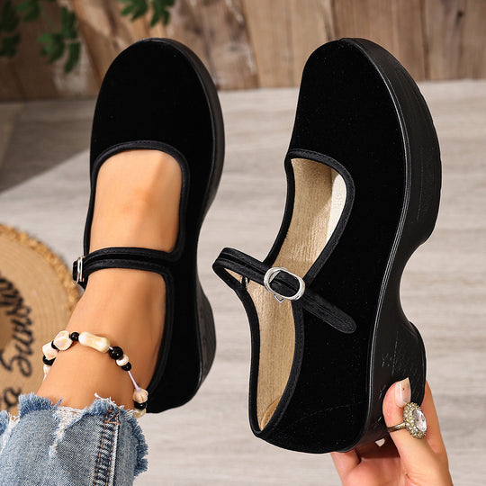 Damen Komfortable und stilvolle Clogs mit verstellbarem Riemen R&B