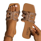 Damen Sandalen mit funkelnder Verzierungen und elegantem Design R&B