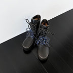 Damen Modische Schnürboots mit innovativen Zierkordeln R&B