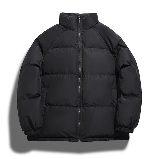 Damen Wärmende Pufferjacke mit hohem Kragen und seitlichen Reißverschlusstaschen R&B