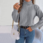 R&B | Schlichter Strickpullover Für Damenmode