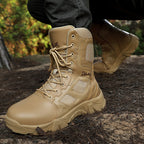 Herren strategische Einsatzstiefel mit verstärktem Knöchelschutz und rutschfester Sohle R&B