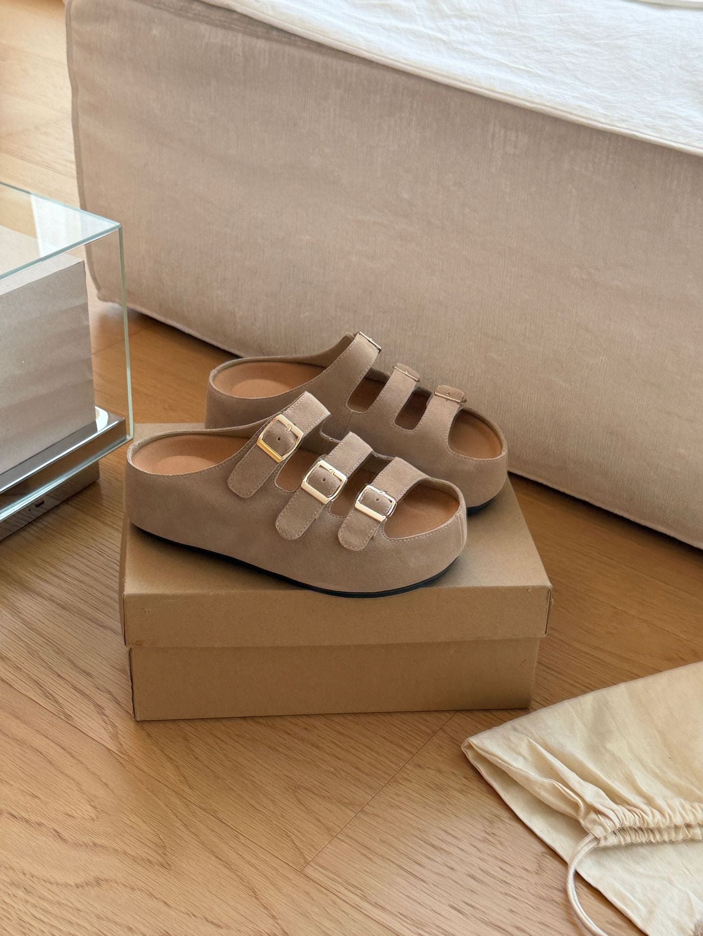 Damen Komfortable Riemensandalen mit verstellbaren Schnallen und ergonomischem Fußbett