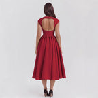 Damen Cocktailkleid mit schickem A-Linien-Schnitt und eleganter Taillierung R&B