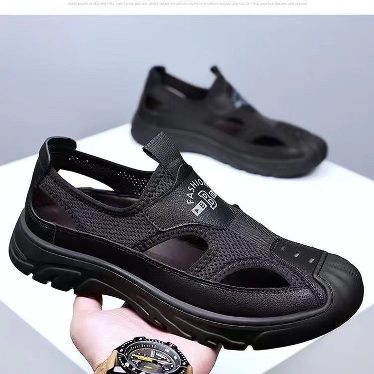 Herren Atmungsaktive Freizeitschuhe mit rutschfestem Profil R&B