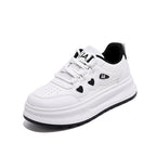 Damen Sportliche Sneakers mit Herz-Akzenten und kompaktem Profil R&B