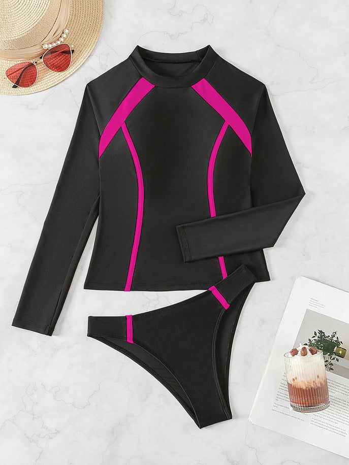 Damen Sportliches Zweiteiliges Badeanzug R&B