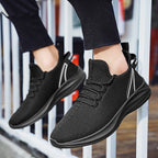 Damen Leichte und atmungsaktive Lauf Sneakers mit elastischem Obermaterial R&B