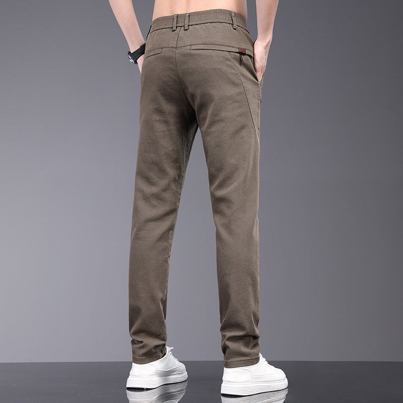 Herren Chinohose mit elastischem Bund