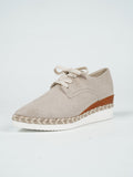 Damen Sneaker mit modischem Bastboden und atmungsaktivem Obermaterial R&B