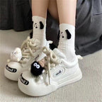 Damen Sportliche Sneaker mit modischem Textilobermaterial und klassischem Schnürsystem R&B