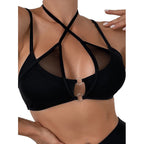 Damen Sportliches Bikinioberteil mit trendy Cut-Outs