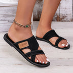 Damen Atmungsaktive Freizeit-Sandalen mit Komfort-Fußbett und verstellbaren Riemen R&B