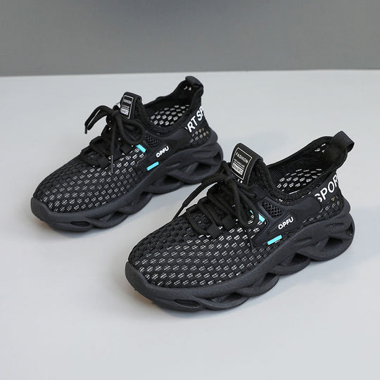 Damen Sportliche Sneaker mit atmungsaktiver Mesh-Oberfläche und dämpfendem Profil R&B