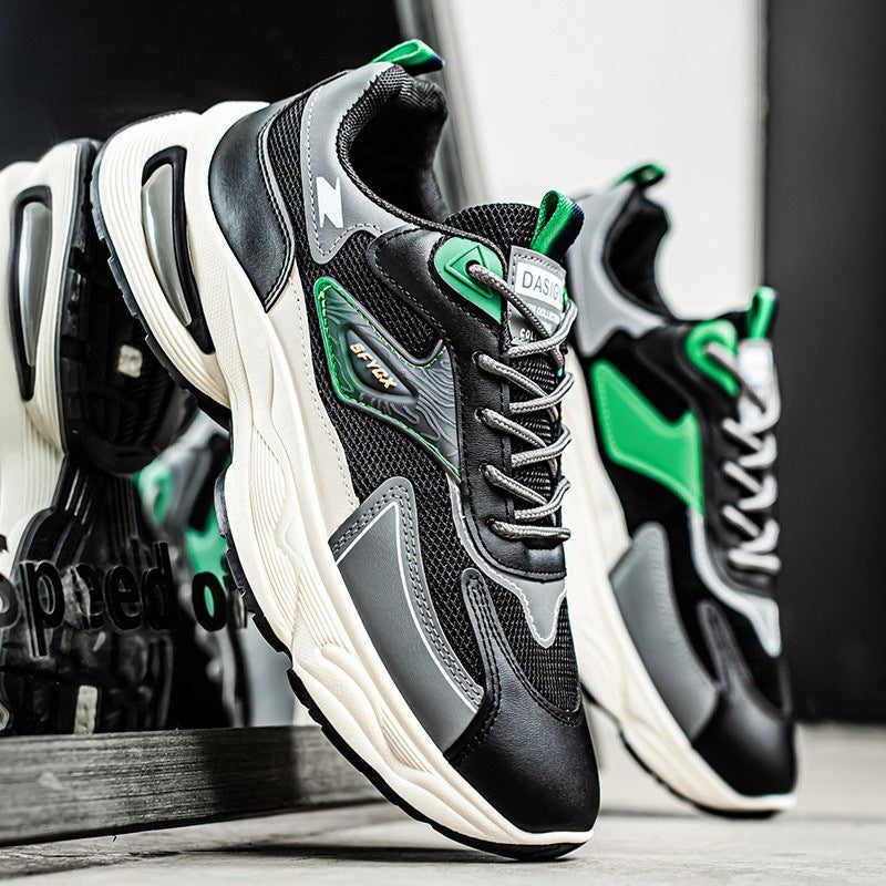 Damen Sportliche Sneakers mit atmungsaktiver Mesh-Konstruktion und rutschfester Laufsohle R&B