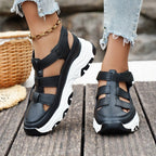 Damen Sportliche und modische Bequem-Sandalen mit verstellbaren Riemen R&B