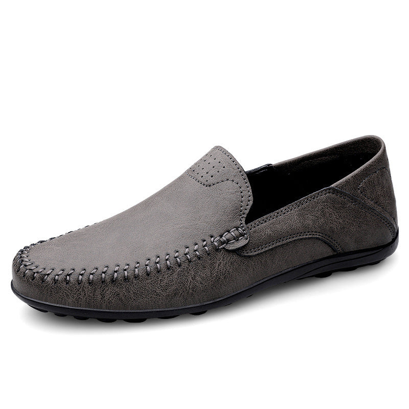 Herren Mokassins aus weichem Leder mit rutschfester Sohle R&B