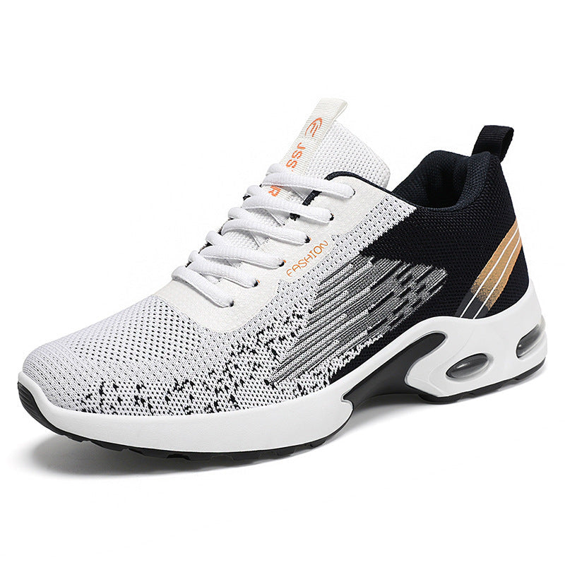 Damen Sportliche Schnür-Sneaker mit atmungsaktivem Mesh-Obermaterial und dämpfender Sohle R&B