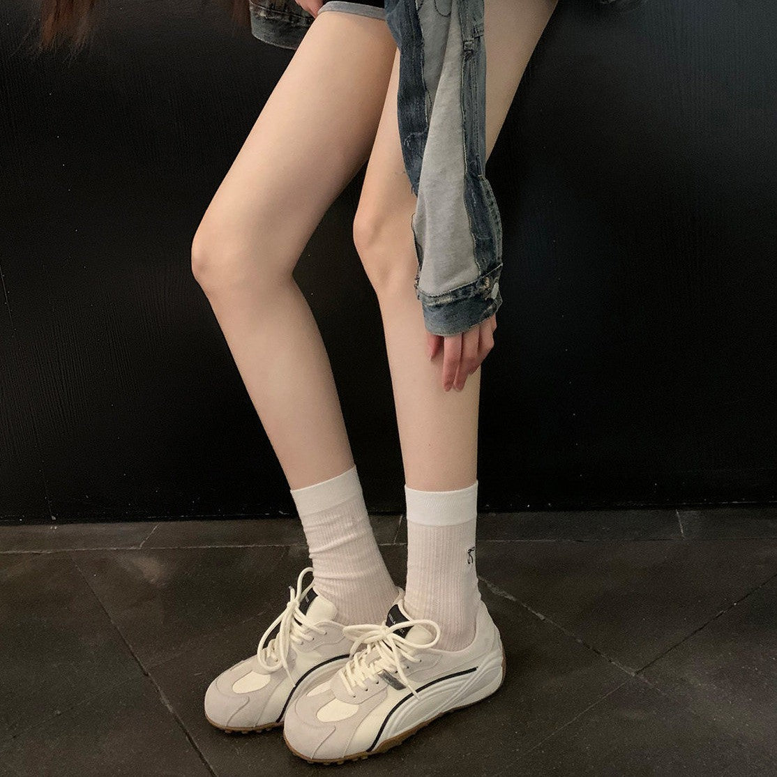 Damen Sportliche Sneaker mit atmungsaktivem Obermaterial und dämpfender Sohle R&B
