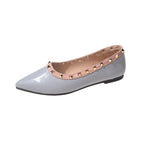 Damen spitze Ballerina Schuhe mit Nieten-Details R&B