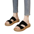Damen Trendige Riemensandalen mit Komfort-Fußbett R&B
