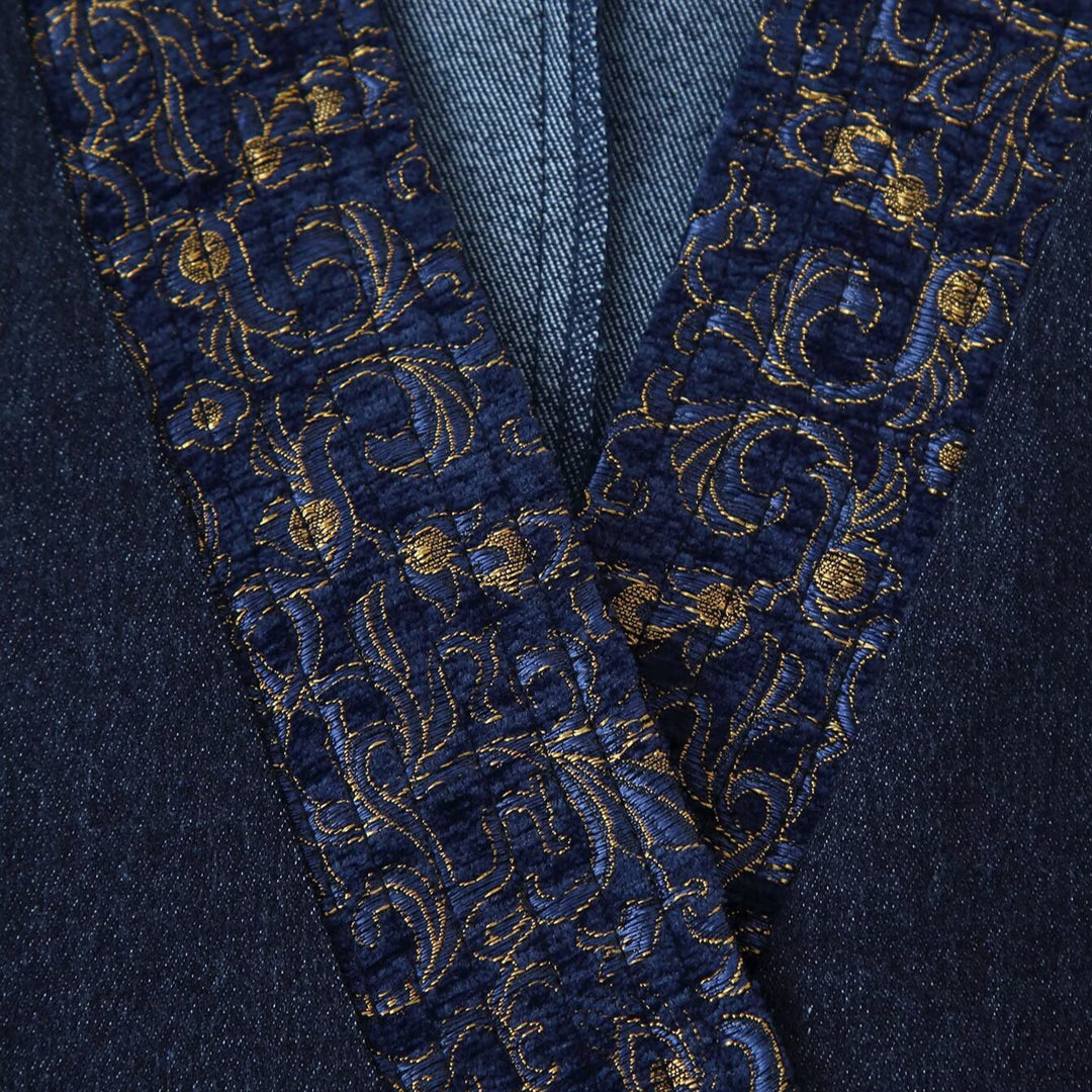Damen elegante Jacke mit verzierten Ärmeln R&B