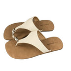 Damen Zehentrenner-Sandalen mit modischen Riemen und komfortablem Fußbett R&B