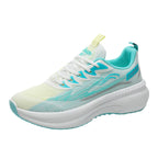 Damen Leichte und flexible Lauf-Sneaker mit atmungsaktivem Mesh-Obermaterial R&B