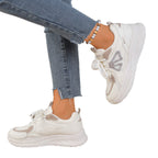 Damen Sportliche Sneakers mit atmungsaktiver Oberflächenstruktur und komfortabler Dämpfung R&B