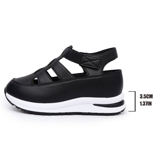 Damen Sportliche Keilsandalen mit atmungsaktiver Konstruktion und rutschfester Sohle R&B