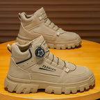 Damen modische Stiefeletten mit rutschfester Sohle und sportlichem Design
