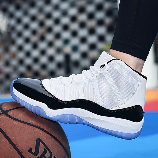 Damen Sportliche Basketballschuhe mit hohem Kragen und rutschfester Sohle R&B
