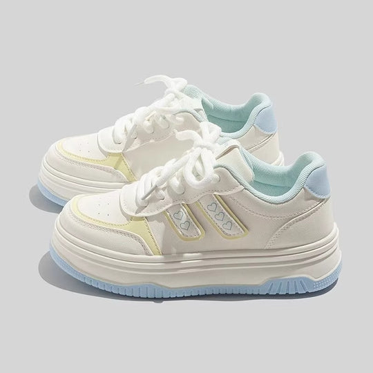 Damen modische Sneaker mit nautischem Fischdesign und gepolsterter Sohle R&B