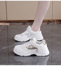 Damen modische Sneakers mit funkelndem Detail und atmungsaktivem Obermaterial R&B