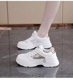 Damen modische Sneakers mit funkelndem Detail und atmungsaktivem Obermaterial R&B
