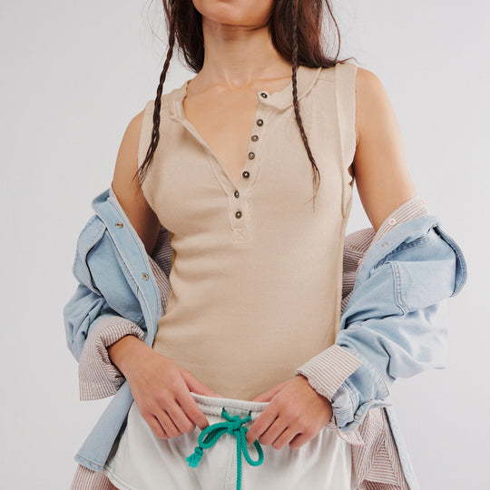 Damen ärmelloses Freizeitshirt R&B
