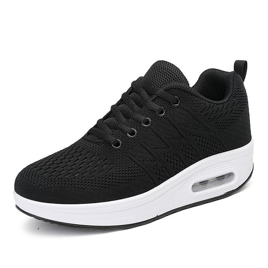 Damen Sportliche Luftpolster-Sneaker mit atmungsaktivem Obermaterial und flexibler Sohle R&B