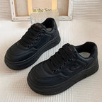 Damen Sportliche Sneaker mit dicker Laufsohle und komfortabler Dämpfung R&B
