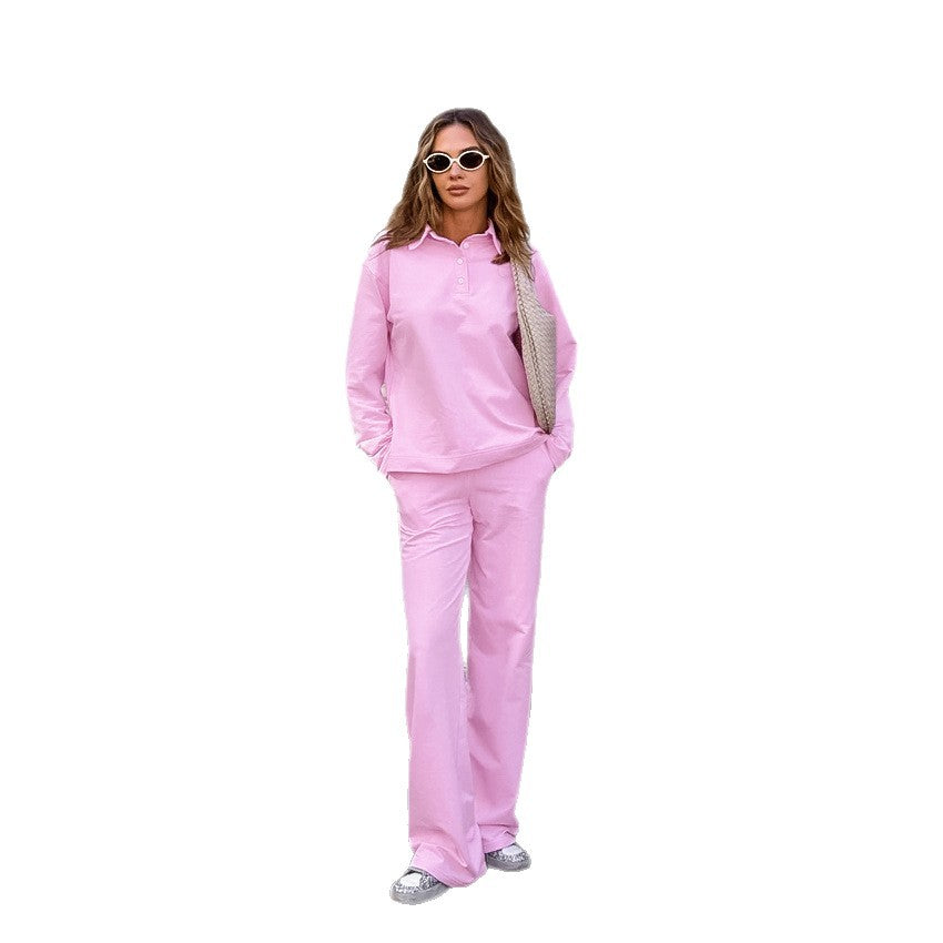 Damen Bequemes Sweatpants-Set mit lässigem Schnitt R&B