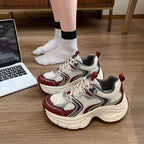 Damen Sportliche Lauf-Sneaker mit atmungsaktivem Mesh-Obermaterial R&B