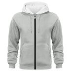 Herren Kapuzenjacke mit doppellagigem Material R&B